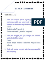Tanda Baca Tanda Petik Dalam Bahasa Indonesia