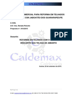 CALDEMAX Proposta 16-2015 Reparos No Telhado Da CSN
