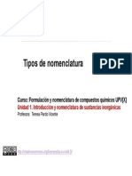 1.3. Tipos de Nomenclatura