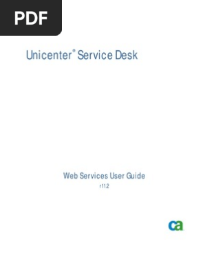 Ca Servicedesk Webservices User Guide Public Key Cryptography