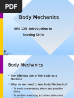 Body Mechanics