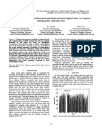 Hourly Solar Radiation Estimation Using Ambient Temperature and Relative Humidity Data