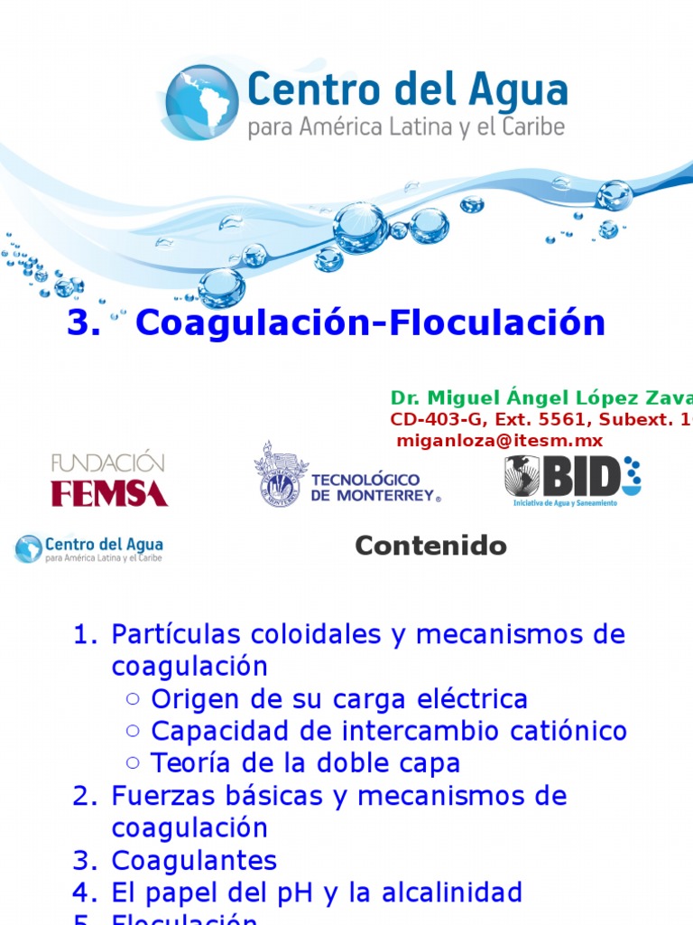 Role of Coagulation and Flocculation Processes in Water Treatment | PDF ...