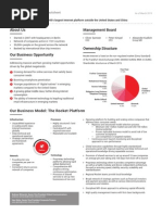 Rocket Internet Fact Sheet