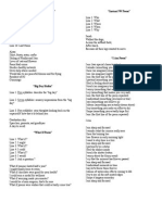 Poem Frameworks