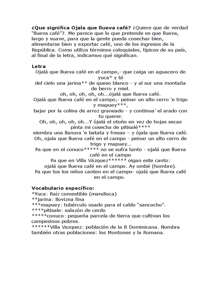 Significado de 