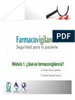 Modulo I Farmacovigilancia