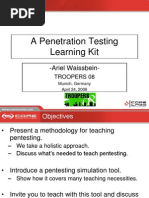 Download Penetration Testing Learning Kit by SpyDr ByTe SN28274560 doc pdf