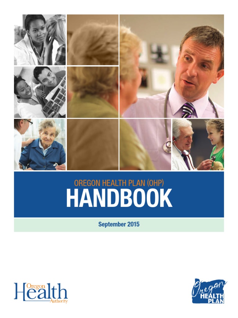 OHP Handbook Fee For Service Medicare Part D