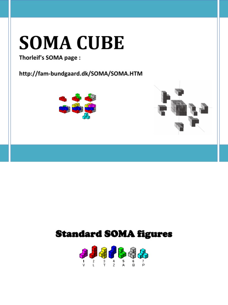 Comprehensive Guide to Soma Cube Patterns | PDF | Cooking, Food & Wine ...