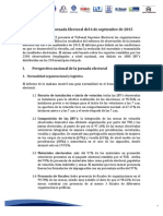 Informe Mirador Electoral Jornada de Elecciones