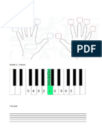 First Piano Lesson Worksheet