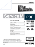 Service Manual Philips FWM986 Mini Sys
