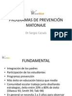 Programas de Prevención Del Bullying