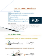 Ley de Biot Savart, Ampere y Gauss