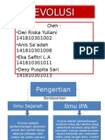 Teori-Teori Evolusi