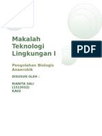 Download Makalah Tekling Pengolahan Limbah Secara Biologi Anaerobik by Rianita Sali SN282763086 doc pdf