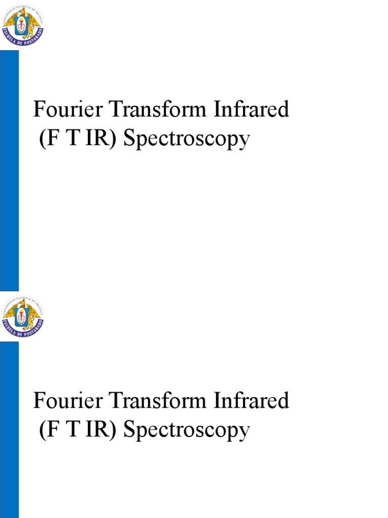 Fourier Transform Infrared (F T IR) Spectros | PDF | Science & Mathematics