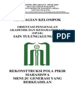 Pembagian Kelompok Opak 2015