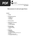 Measurement of Roofs and Upper Floors