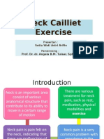 Astri - Neck Cailliet Exercise