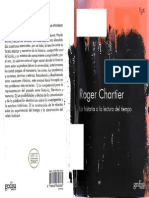 Roger Chartier La Historia o La Lectura Del Tiempo 2007 PDF