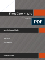 Power Point Friend Zone Printing Pemenang PMW Tahun 2015 Politeknik Negeri Bali