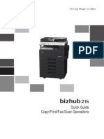 Bizhub 215 Qg Copy Print Fax Scan Operations en 1 1 0