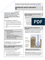 Field Guide To Verifying Soil Quality and Depth in New Landscapes