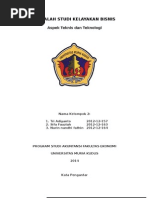 aspek ekonomi dan lingkungan dalam studi kelayakan bisnis  Aspek  Manajemen Studi  Kelayakan  Bisnis 