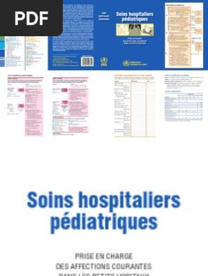 Soins Hospitaliers Pediatriques - 