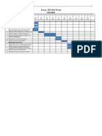 Form TECH-8 Work Schedule: Activity