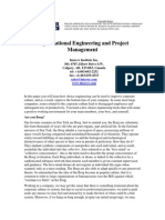 Organizational Engineering and Project Management