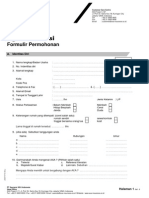 Formulir Permohonan Untuk Menjadi Agen Asuransi PDF