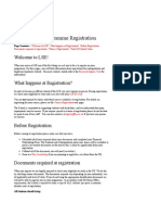 New Student Programme Registration - New Students - Programme R