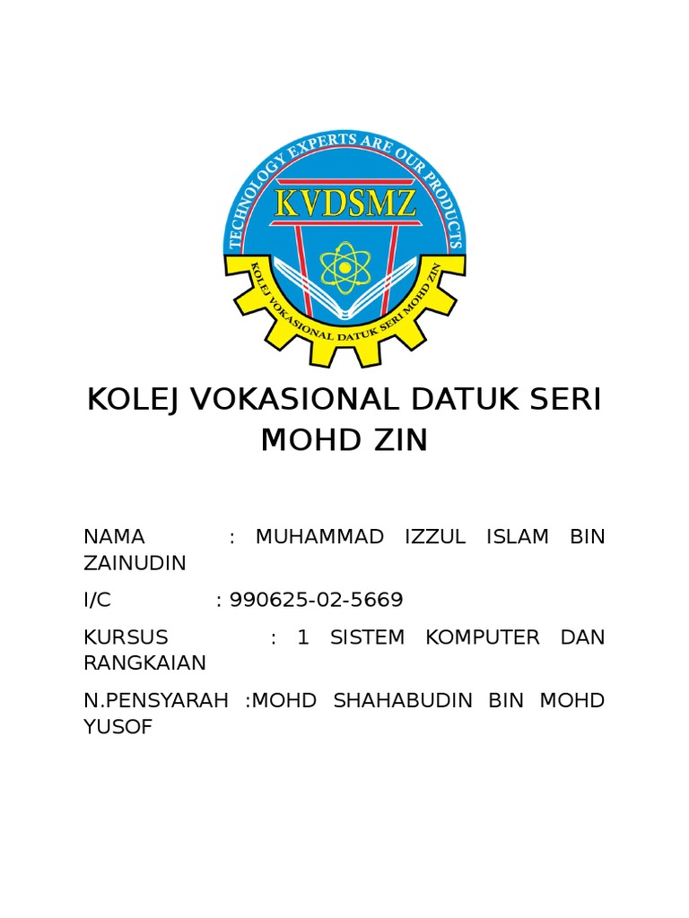 logo kolej vokasional datuk seri mohd zin