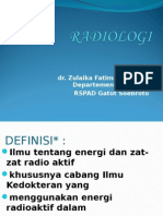 Pengantar RADIOLOGI