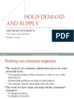 Household Demand and Supply: Microeconomics