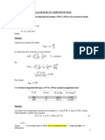 FUGACIDAD DE UN COMPONENTE PURO