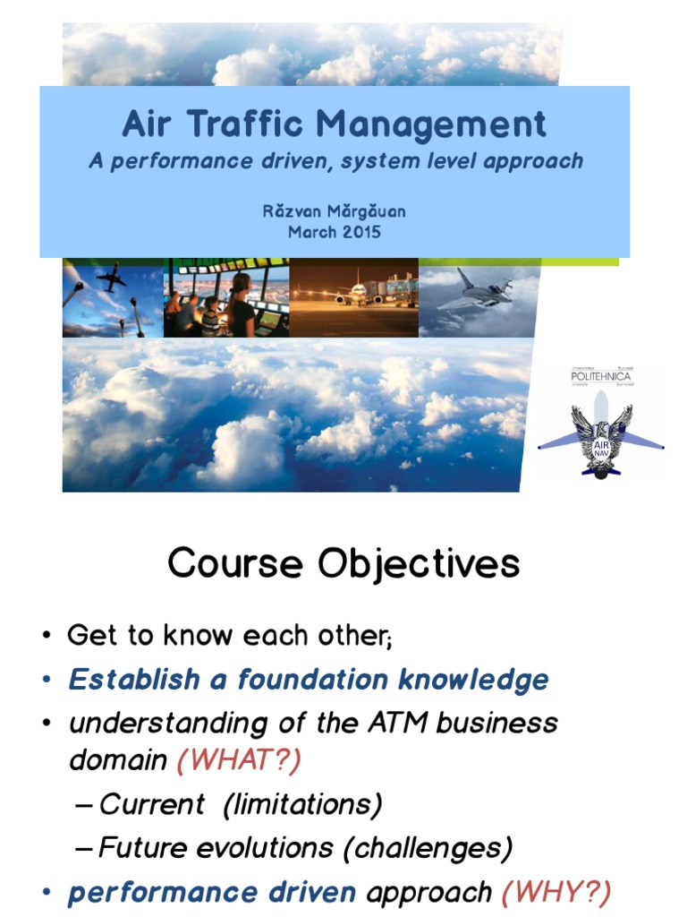 Air Traffic Management Course Overview | PDF | Air Traffic Control ...