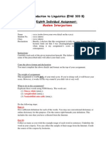 Eighth Individual Assignment 08