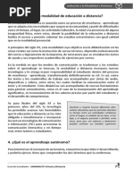 Modalidad a Distancia