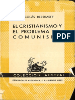 El Cristianismo y el problema del Comunismo - Berdiaev, Nikolay (Espasa-Calpe, Buenos Aires, 9na Ed., 1968)
