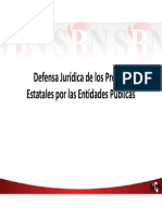 Defensa Judicial y Extrajudicial de Predios Del Estado PDF