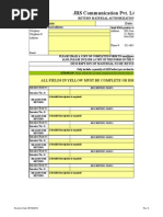 RMA Template | PDF