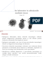 Curs 14 - Diagnostic de Laborator in Afectiunile Mediate Imun - 2013