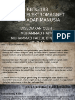 Rbts3183 Kesan Elektromagnet Terhadap Manusia: Disediakan Oleh: Muhammad Hakim Muhammad Faizul Bin Mohd Ridzuan