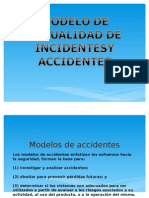 Seguridad Trabajo(modelos de causalidad de incidentes y accidentes)