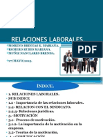 Relaciones Laborales Presentación