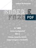 Saber e Fazer 6 Ano 2013